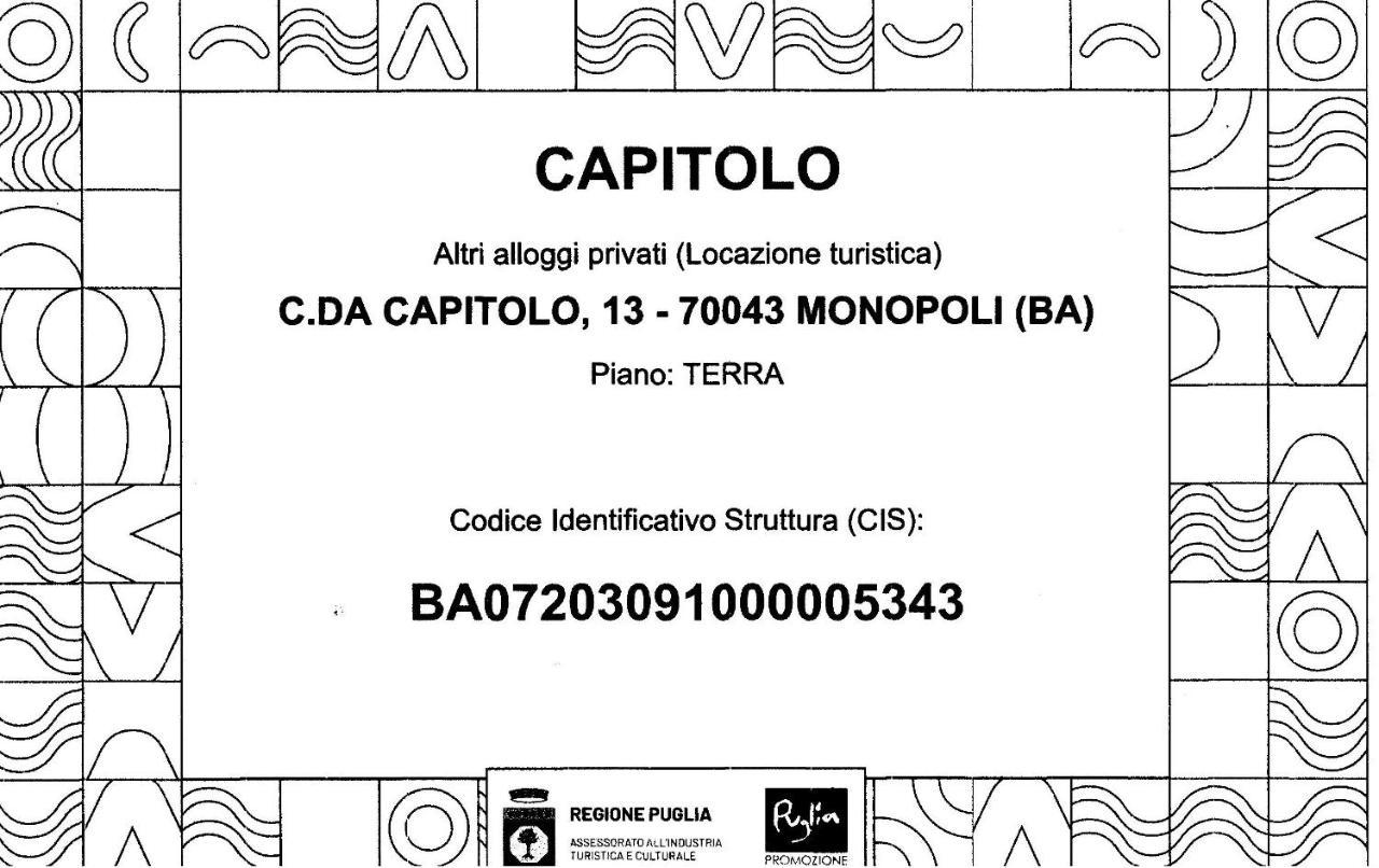 Вілла Capitolo Монополі Екстер'єр фото